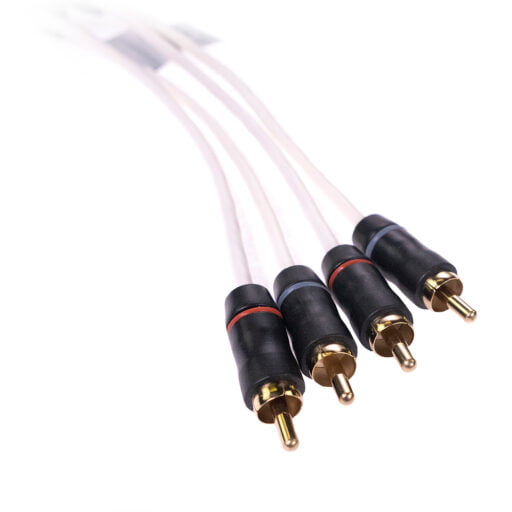 Fusion Performance RCA Cable - 4 Channel - 6' #010-12618-00 Fusion