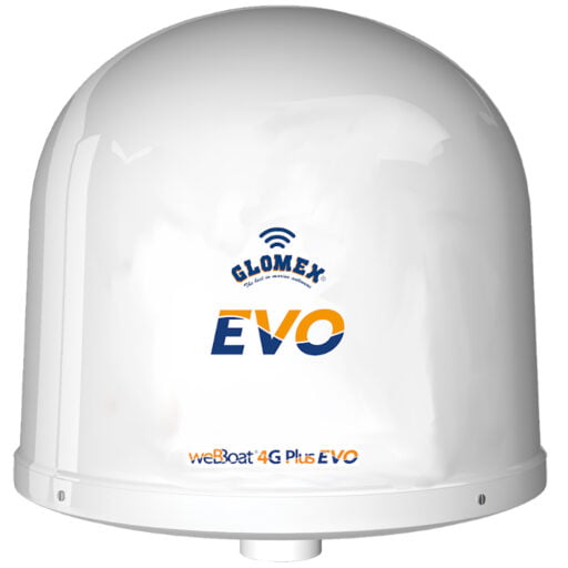 Glomex Dual SIM 4G/WIFI All-In-One Coastal Internet System - webBoat® 4G Plus for North America #IT1004PLUSEVO/US Glomex Marine Antennas