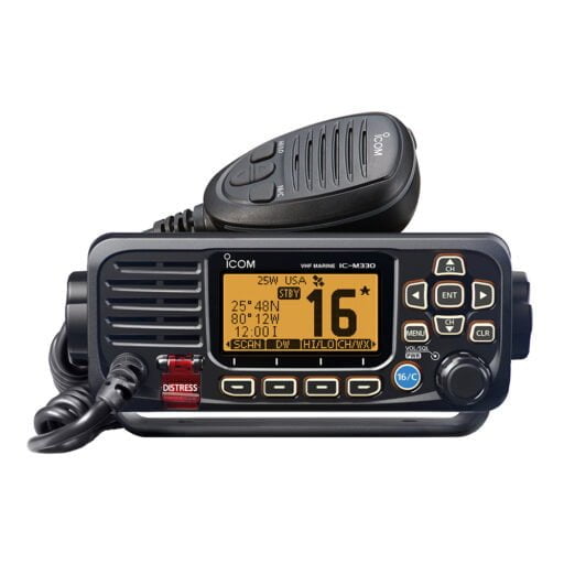 Icom M330 VHF Compact Radio - Black #M330 51 Icom