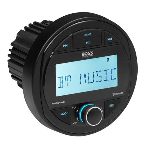 Boss Audio MGR300B Marine Stereo w/AM/FM/BT/USB #MGR300B Boss Audio